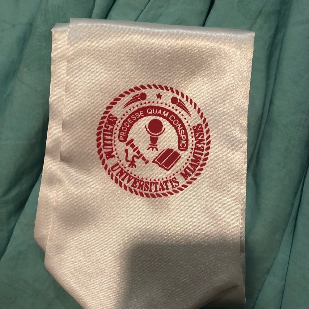 Miami University Graduation Stole